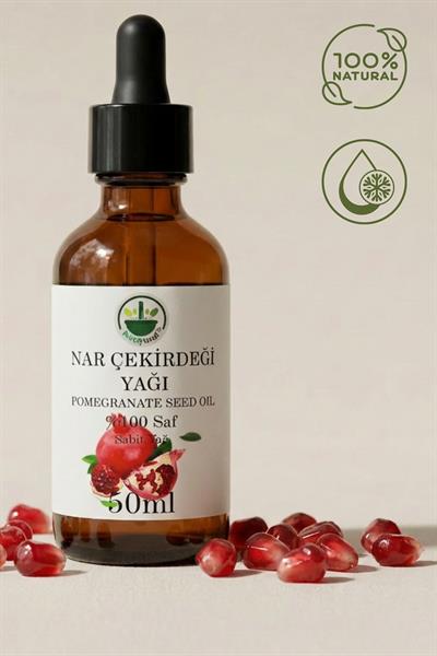 Soğuk Sıkım Nar Çekirdeği Yağı – %100 Saf & Doğal
