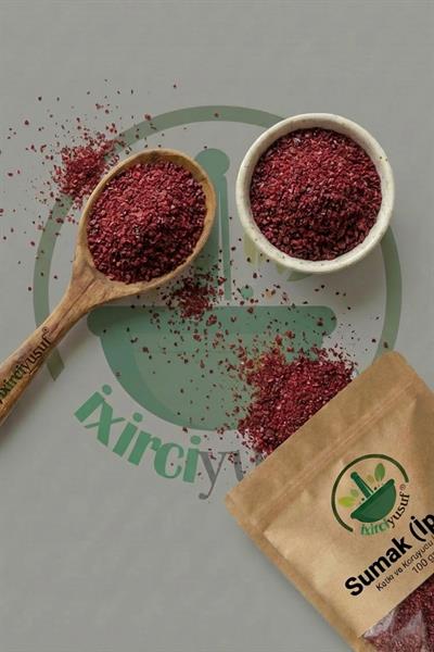 Sumak Toz (İpek) 100 g – Öğütülmüş & Katkısız