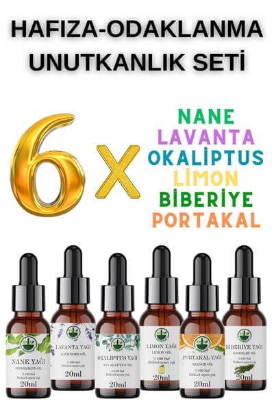 Uçucu Yağ Seti – %100 Saf & Doğal (Karışık)