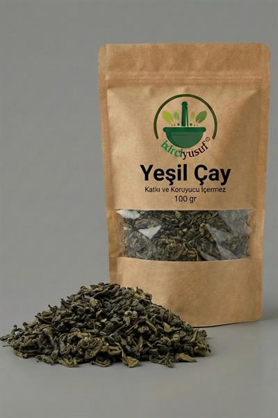 Yeşil Çay 100 g – Doğal Kurutulmuş & Elenmiş