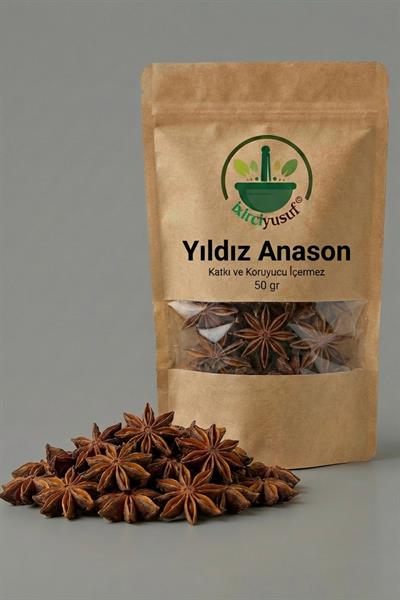 Yıldız Anason 50 g – Katkısız