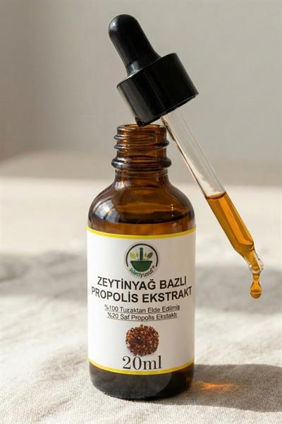Zeytinyağ Bazlı Propolis Damla 20 ml