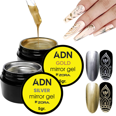 Adn Ayna Efekt Metalik Jel (Gold)