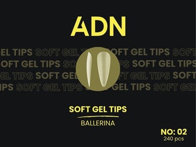 ADN Soft Gel Tips No:02 Ballerina