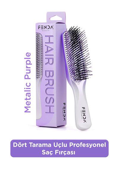Fenda 4 Tarama Uçlu Profesyonel Saç Fırçası (3PR)