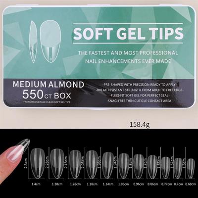 Jel Tips Medium Almond (550li)