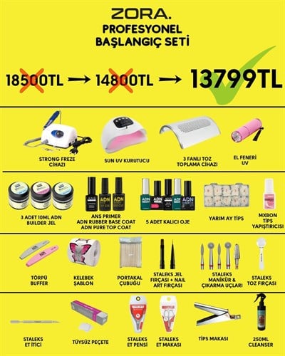 PROFESYONEL BAŞLANGIÇ SETİ