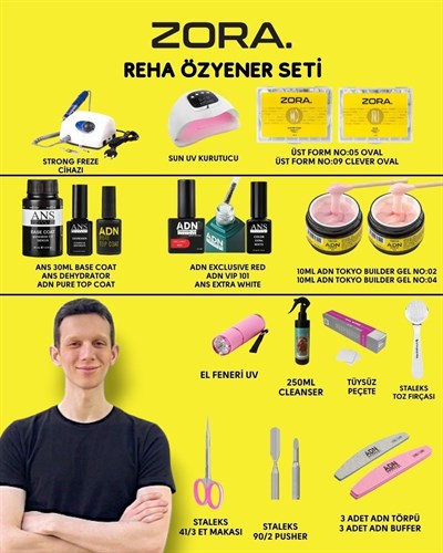 Reha Özyener Protez Tırnak Seti