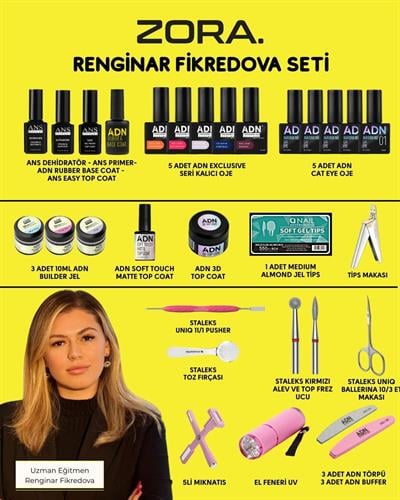 Renginar Fikredova Protez Tırnak Seti