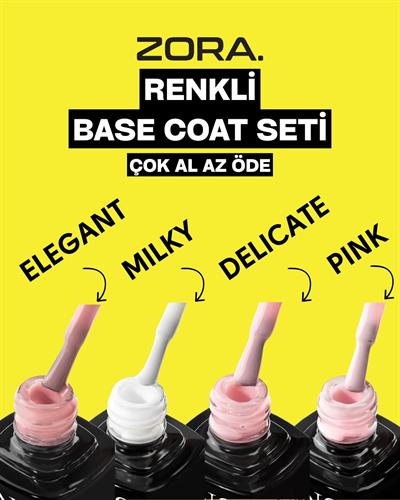 Renkli Base Coat Seti - Çok Al Az Öde