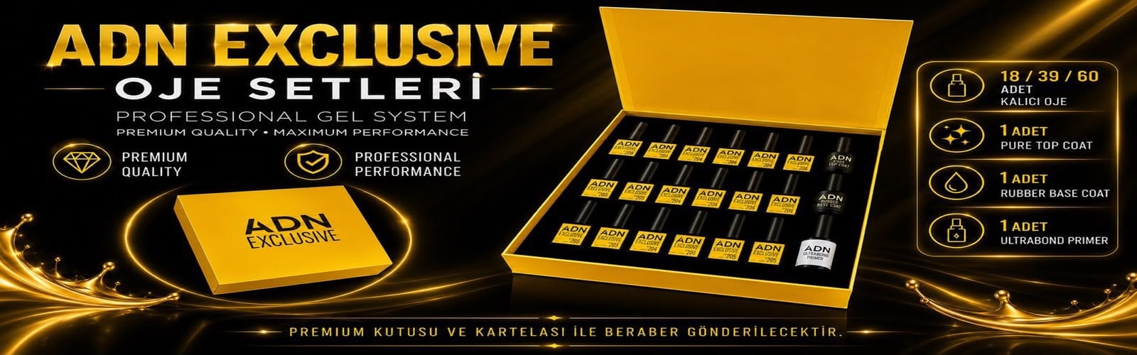 Adn Exclusive Oje Setleri