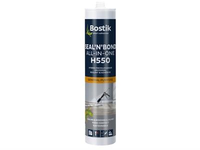 Bostik Çekobond 007 All 290 ml Beyaz Çok Fonksiyonlu Hibrit Mastik ve Yapıştırıcı
