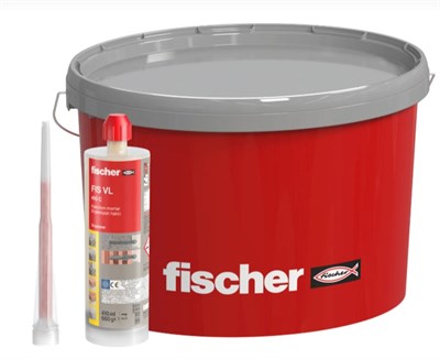 Fischer FIS VL 410c Enkejsiyon Harcı (410ml/adet&410ml/adetx16 kova)