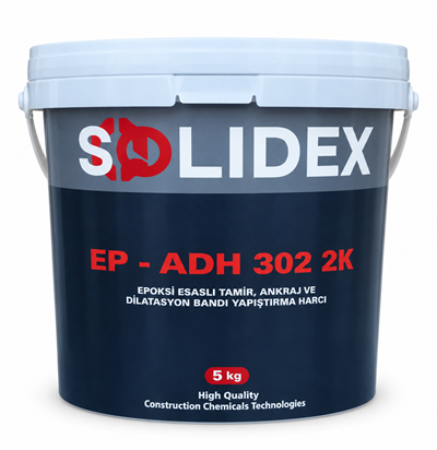 Solidex EP ADH 302  2K Epoksi Tamir Harcı 5 kg/Set
