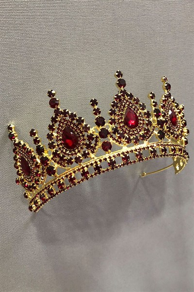 Ahu Koyu Kırmızı Kına ve Gelin Tacı
