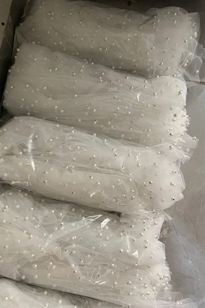 Gelinlik Aksesuarı Nikah İncili Gelin Duvağı 1,5 Mt