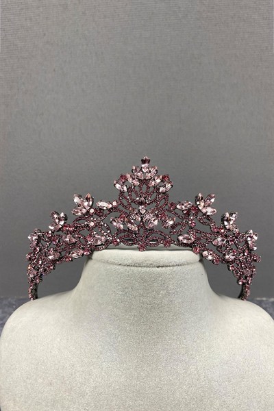 Pembe Melis Model Gelin Kına Tacı