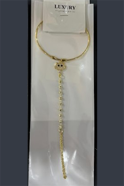 Butik Tarzı Taş İşlemeli Gold Şahmeran Modeli