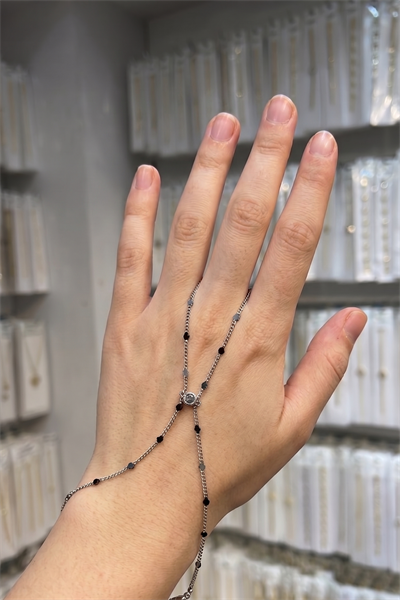 Butik Tipi Pul İşlemeli Ayarlanabilir Çelik Takı Şahmeran Bileklik
