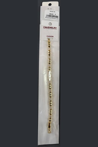 Toptan 316L Çelik Zirkon Taşlı Geometrik Piramit Kadın Bileklik