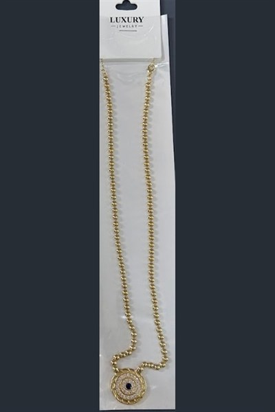 Toptan 316L Çelik Zirkon Taşlı Melek Kanadı ve Damla Sarkıtlı Kolye