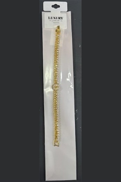 Toptan Kararmaz Çelik Yarı Gurmet Yarı Su Yolu Zirkon Bileklik