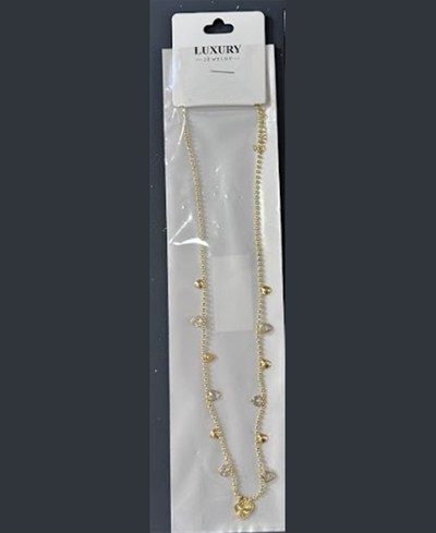 Toptan Zirkon Taşlı Shaker Model Kararmaz Çelik Dorika Kolye