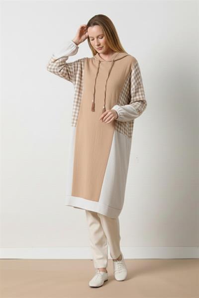 2256 Newcarmen Kapüşonlu Tunik / TABA