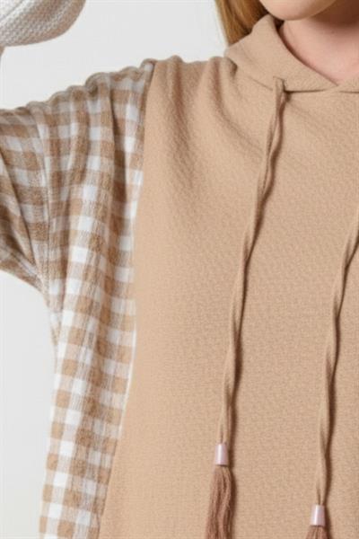 2256 Newcarmen Kapüşonlu Tunik / TABA