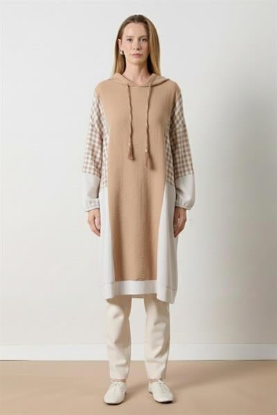 2256 Newcarmen Kapüşonlu Tunik / TABA