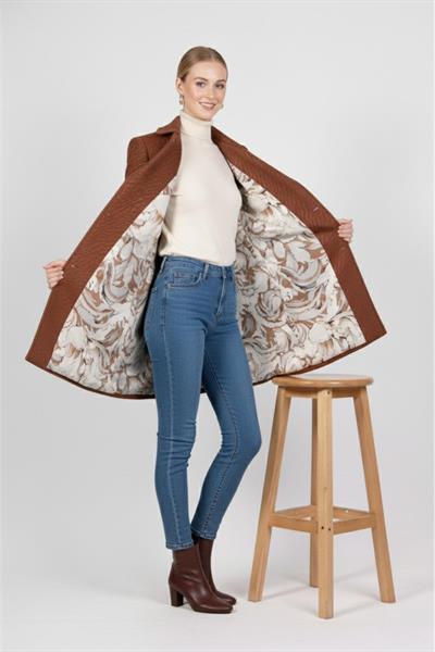 A205755 Aguaje Blazer Düğmeli Kısa Kaban / CAMEL