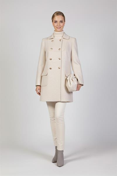 A205755 Aguaje Blazer Düğmeli Kısa Kaban / EKRU