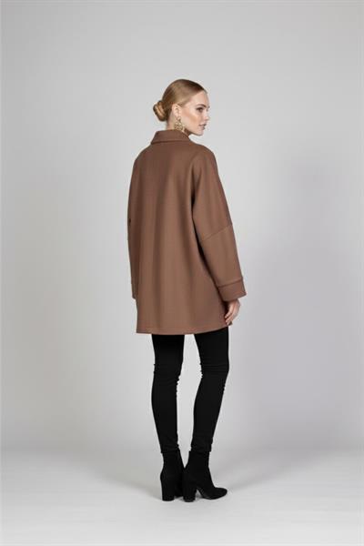 A305155 Aguaje Düğmeli Süet Kap / TABA