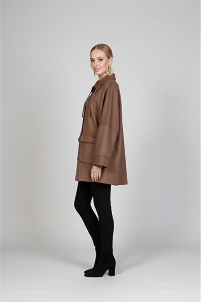A305155 Aguaje Düğmeli Süet Kap / TABA