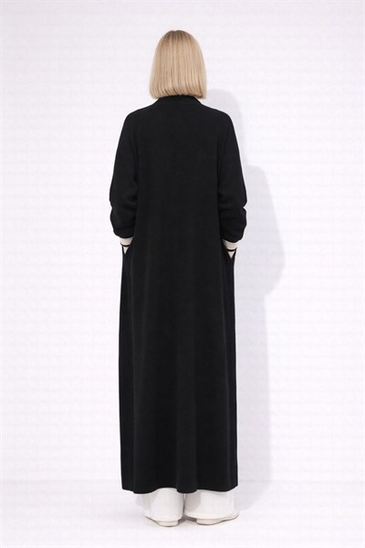 A306355 Aguaje Triko Uzun Hırka / SİYAH