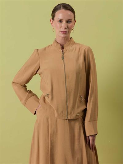 A41435 Aguaje Nakış Detaylı Takım / CAMEL