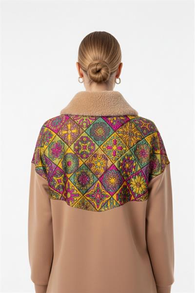A419355 Aguaje Jakar Garnili Pantolonlu Takım / CAMEL