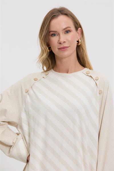 M10044 Melidia Verev Tunik / EKRU