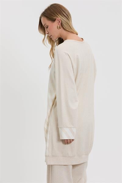 M10044 Melidia Verev Tunik / EKRU