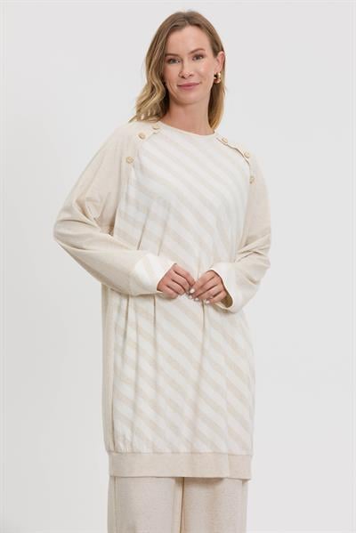 M10044 Melidia Verev Tunik / EKRU