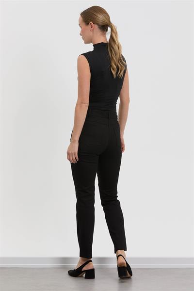 M60264 Melidia Taşlı Havuç Pantolon / SİYAH