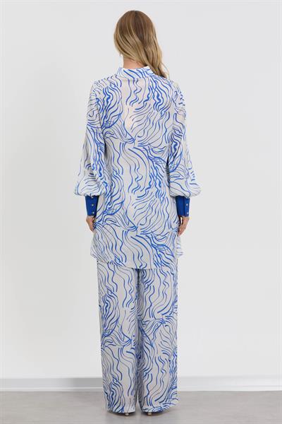 M70924 Melidia Tunik Takım / MAVİ