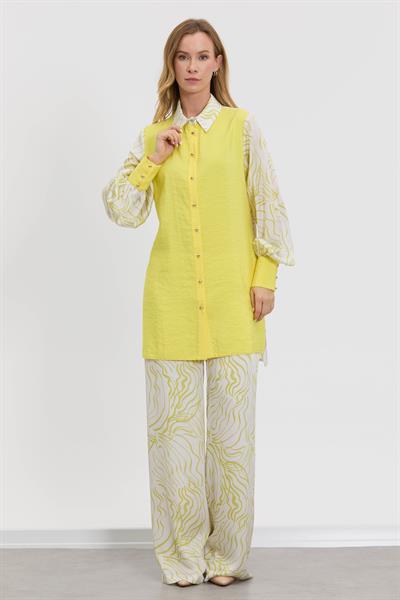 M70924 Melidia Tunik Takım / YEŞİL
