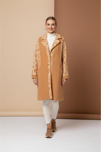 NC4076 Newcarmen Düğmeli Cepli Hırka / CAMEL