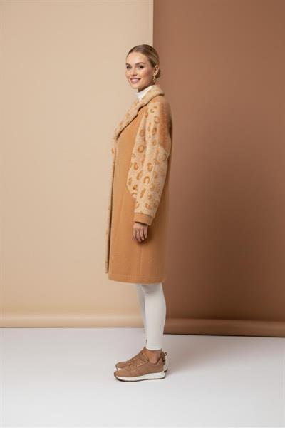 NC4076 Newcarmen Düğmeli Cepli Hırka / CAMEL