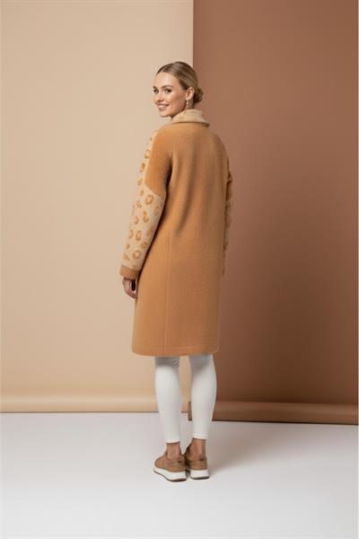 NC4076 Newcarmen Düğmeli Cepli Hırka / CAMEL