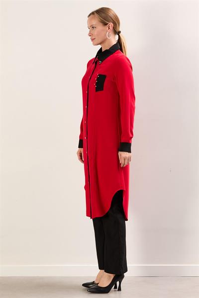 X10285 Aguaje Tunik / KIRMIZI