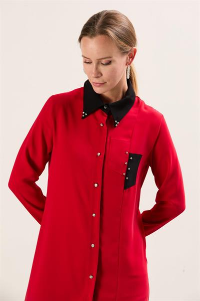 X10285 Aguaje Tunik / KIRMIZI