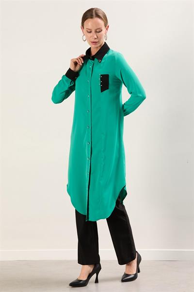 X10285 Aguaje Tunik / YEŞİL