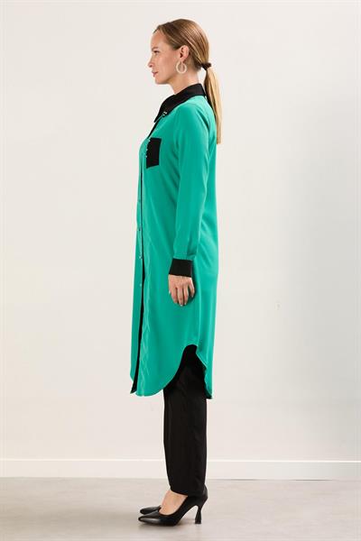 X10285 Aguaje Tunik / YEŞİL